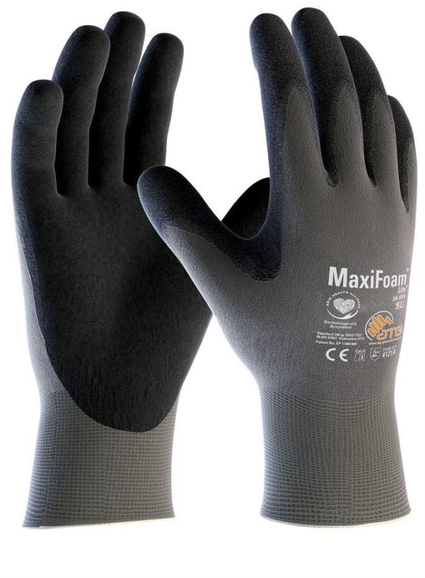 334148.jpg ARDON ATG® máčané rukavice MaxiFoam® LITE 34-900 - sivá, 09