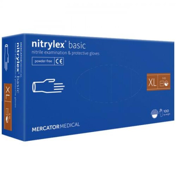 MERCATOR nitrylex Dark Blue, veľ. XL