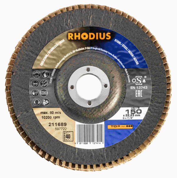 IMG_0300 RHODIUS Lamelový kotúč LSZ FB 150x22,23 K40