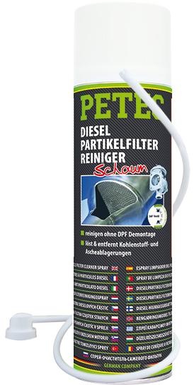 369745.jpg PETEC Čistič filtra pevných častíc v spreji, penový - 400ml
