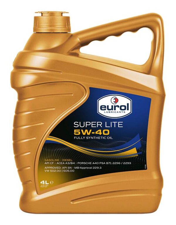 370222.jpg EUROL Super Lite 5W-40 A3/B4 - 4L