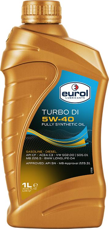 370227.jpg EUROL Turbo DI 5W-40 C3 - 1L