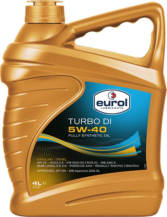 370228.jpg EUROL Turbo DI 5W-40 C3 - 4L