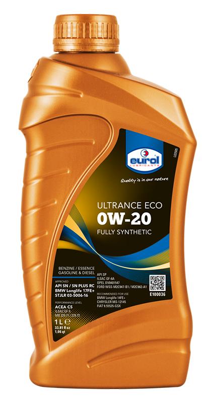 370511.jpg EUROL Ultrance ECO 0W-20 - 1L