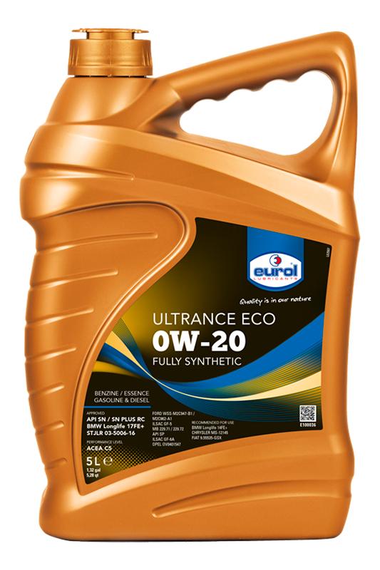 370512.jpg EUROL Ultrance ECO 0W-20 - 5L