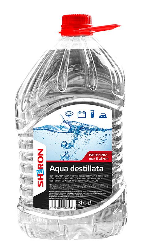 370525.jpg SHERON Aqua Destillata - 3L PET