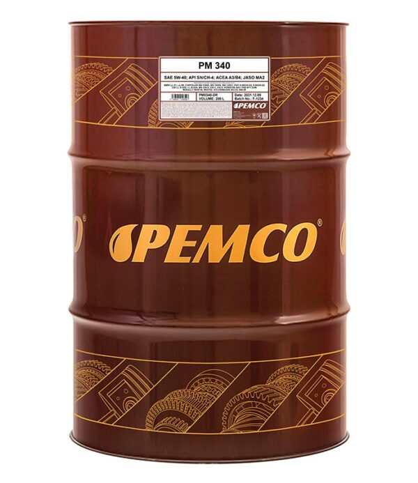 370572.jpg PEMCO 340 5W-40 A3/B4 - 208L
