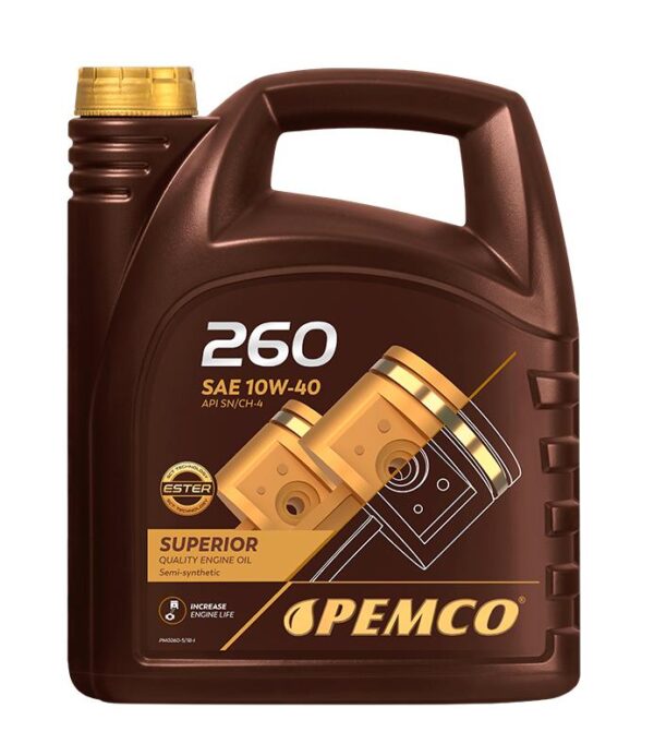 370574.jpg PEMCO 260 10W-40 A3/B4 - 5L