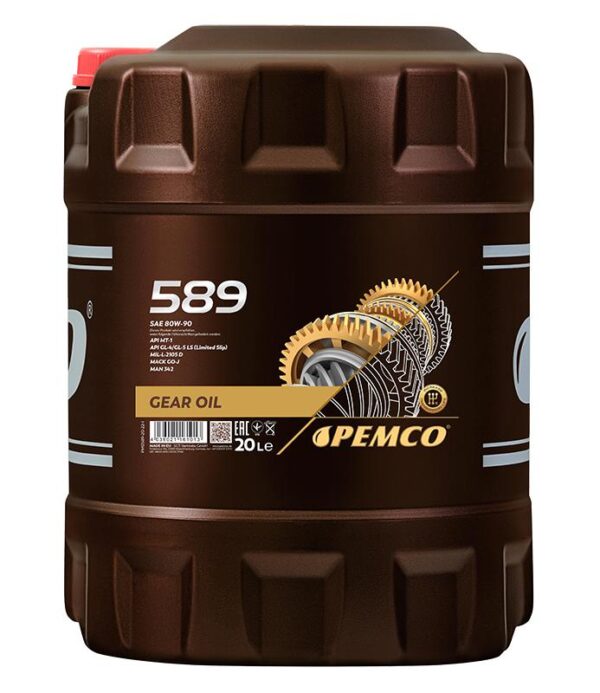 371648.jpg PEMCO 589 80W-90 GL-4/5 LS - 20L