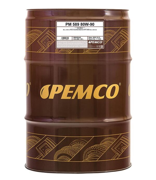 371649.jpg PEMCO 589 80W-90 GL-4/5 LS - 60L