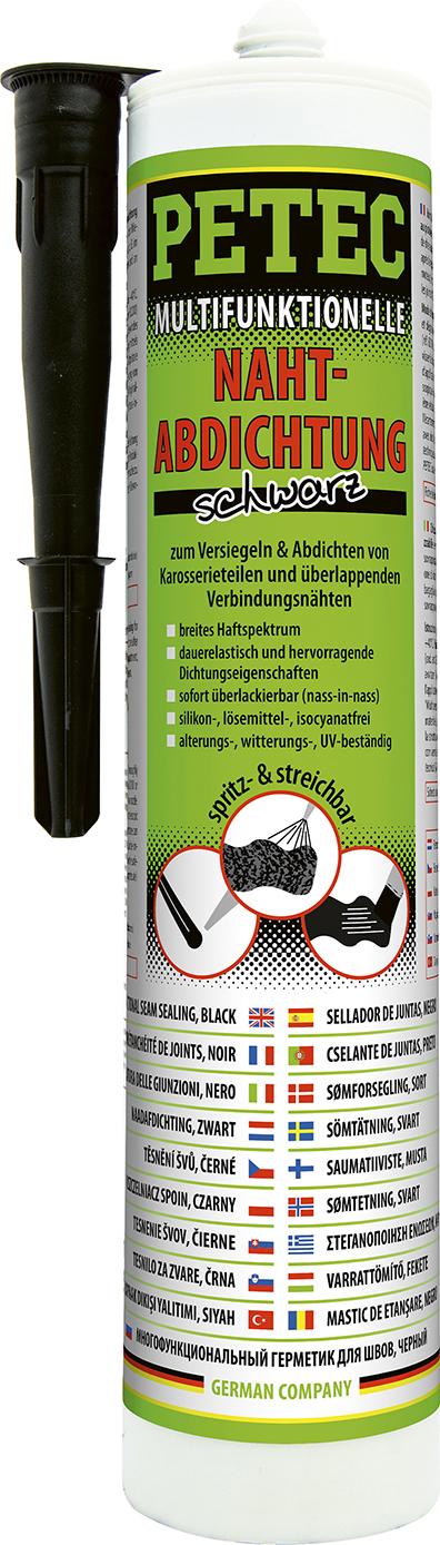 371747.jpg PETEC Multifunkčná hmota na tesnenie švov čierna - 310ml kartuša