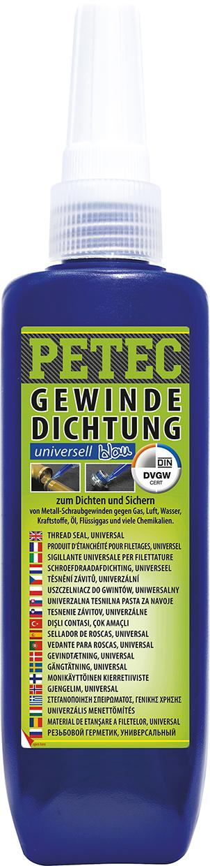 371787.jpg PETEC Tesnenie závitov, stredná pevnosť modrá - 100g fľaša