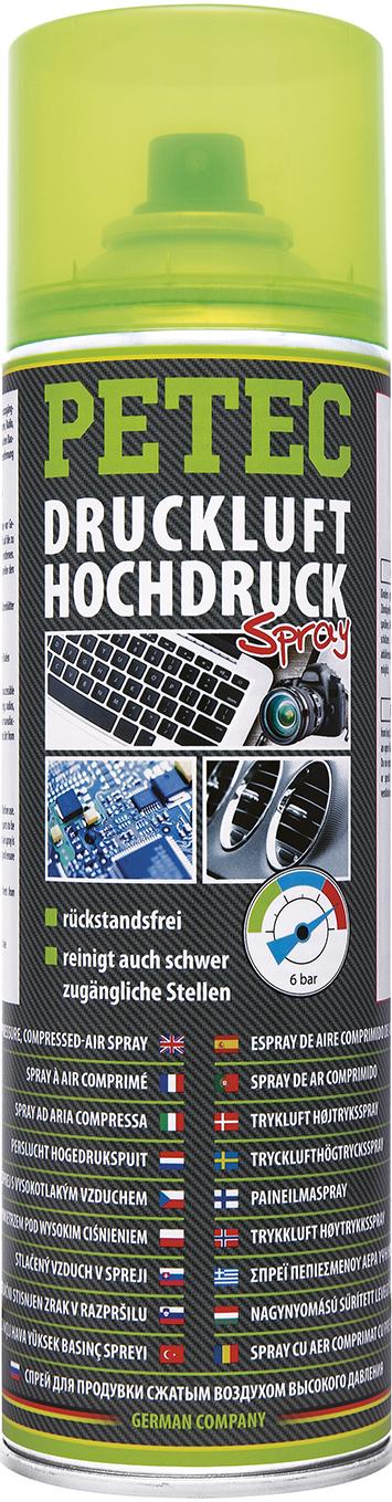 371833.jpg PETEC Stlačený vzduch v spreji, vysoký tlak - 400ml