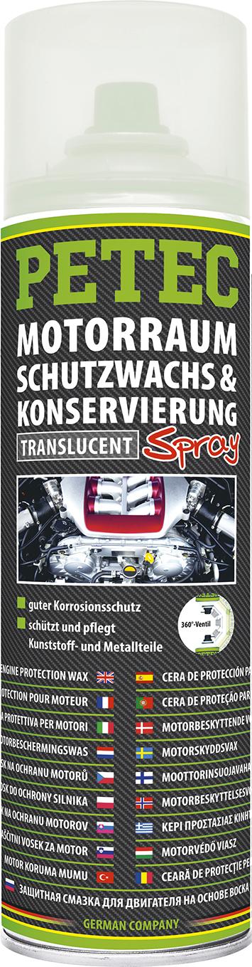 371900.jpg PETEC Vosk na ochranu motora priesvitný - 500ml sprej