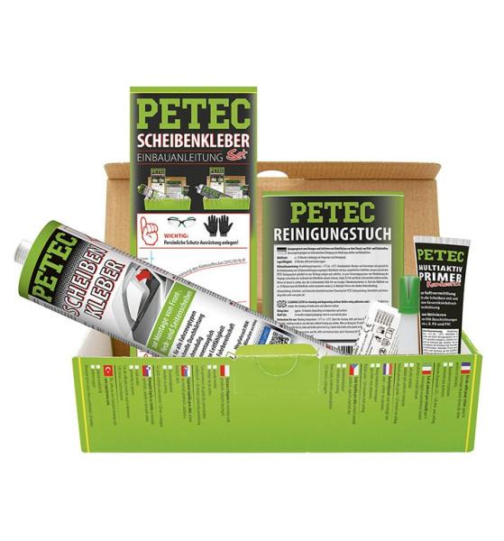 PETEC Súprava na lepenie okenných skiel - kartuša