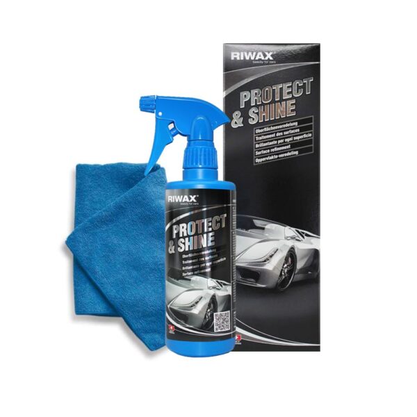 447041.jpg RIWAX Set tekutý vosk + mikrovlákno (PROTECT & SHINE SET)