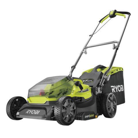 450432.jpg RYOBI (RY18LM37A-140) Akumulátorová kosačka, šírka záberu 37cm (1x4.0Ah)