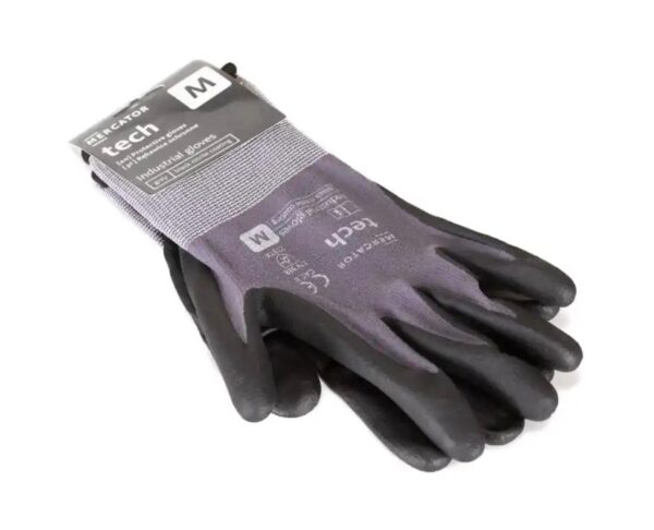 Rukavice MERCATOR tech grey+black NBR, veľ. XL